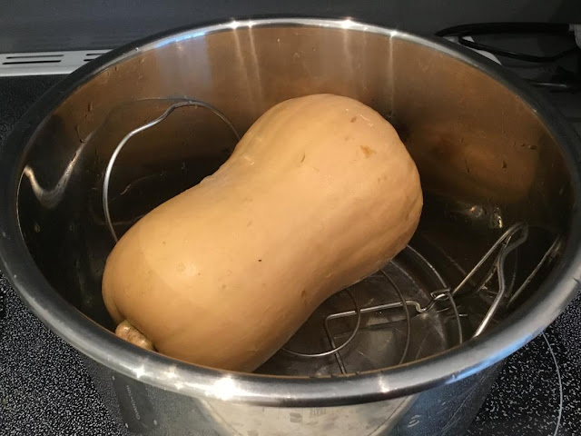 butternut squash in the Instant Pot