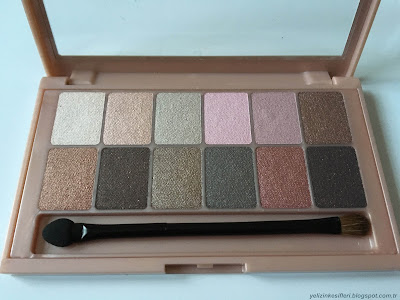 maybelline the blushed nudes far paleti