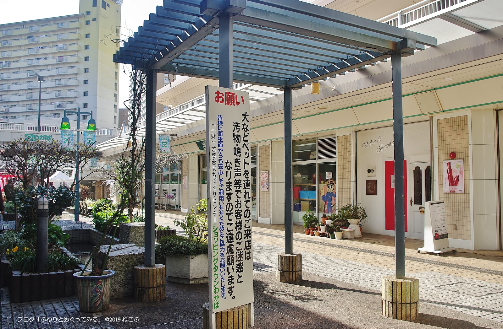 ふわりとめぐってみる ショッピングタウンわかば 横浜若葉台団地の商店街へ行ってきたョ