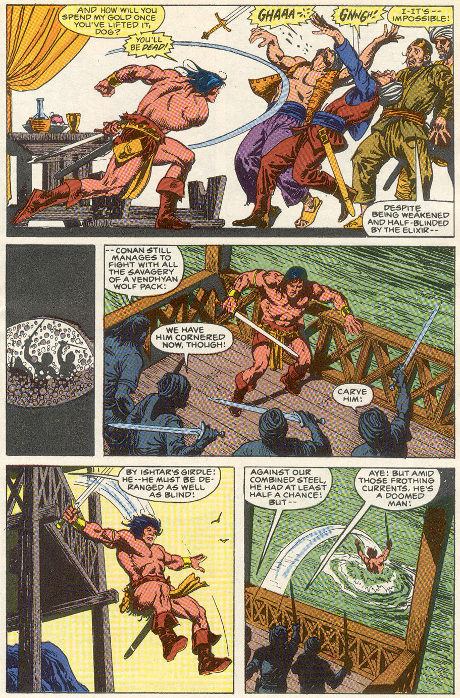 Read online Conan the Barbarian (1970) comic -  Issue #225 - 4