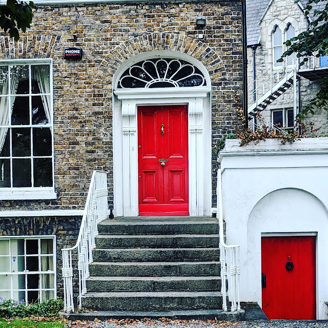 Dublin in a Day: Red Georgian Door in Rathmines