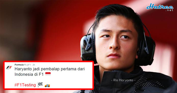 SEJARAH! Formula 1 Gunakan Bahasa Indonesia berkat Rio, Membanggakan!