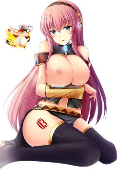 Vocaloid - Megurine Luka Render 15 Ecchi Hentai Large Breasts