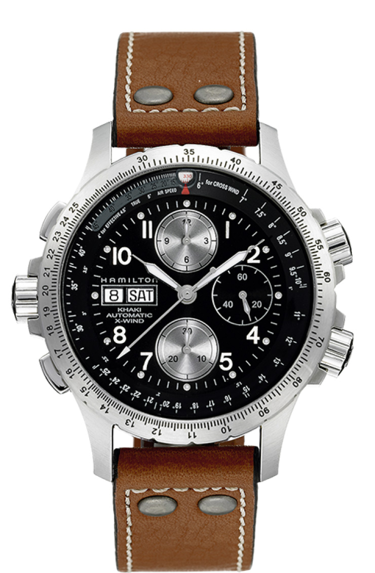 montre luxe collection montre Hamilton Khaki XWind Auto Chrono