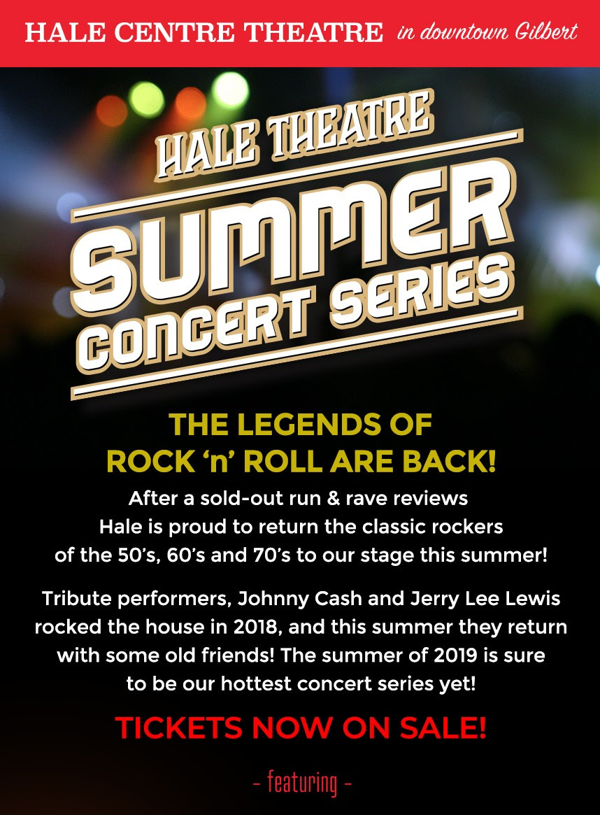 PHX Stages Hale Centre Theatre's Summer 2019 Concert Series!