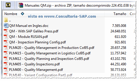 Manuales SAP QM Manuales SAP QM - Consultoria-SAP