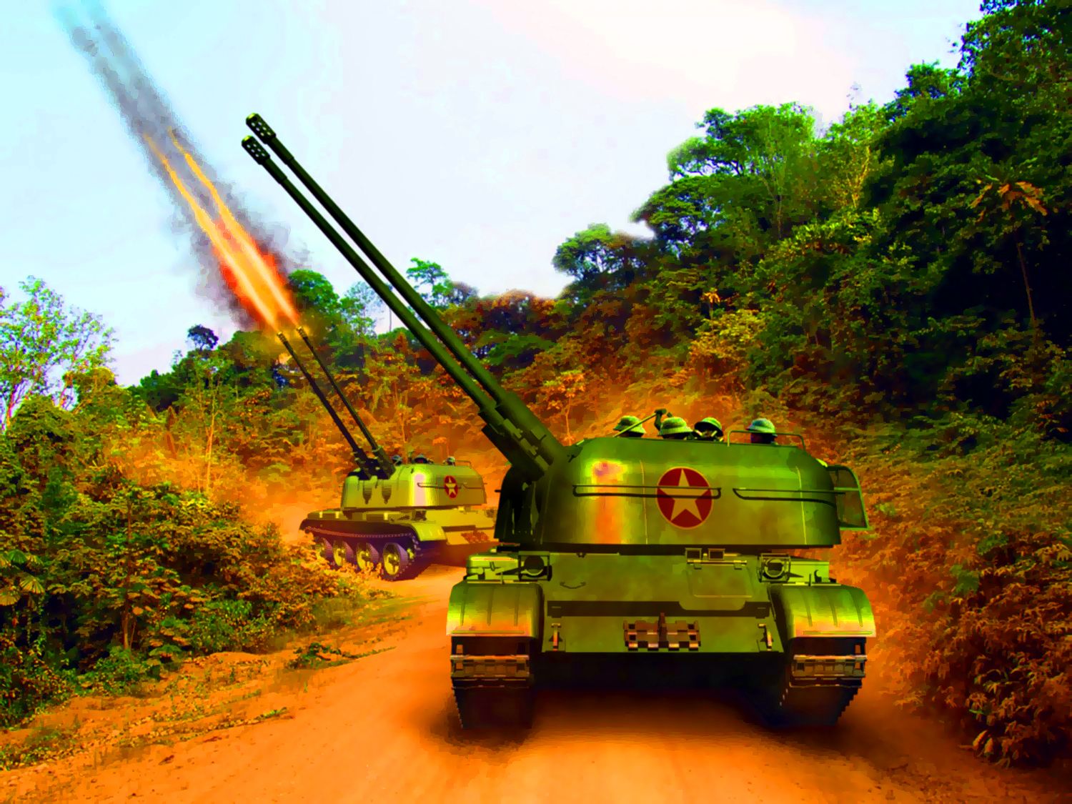 Wo tank. ЗСУ-57-2 во Вьетнаме. Танки во Вьетнаме. Вьетнам танк. Танк т-54 армии Северного Вьетнама.