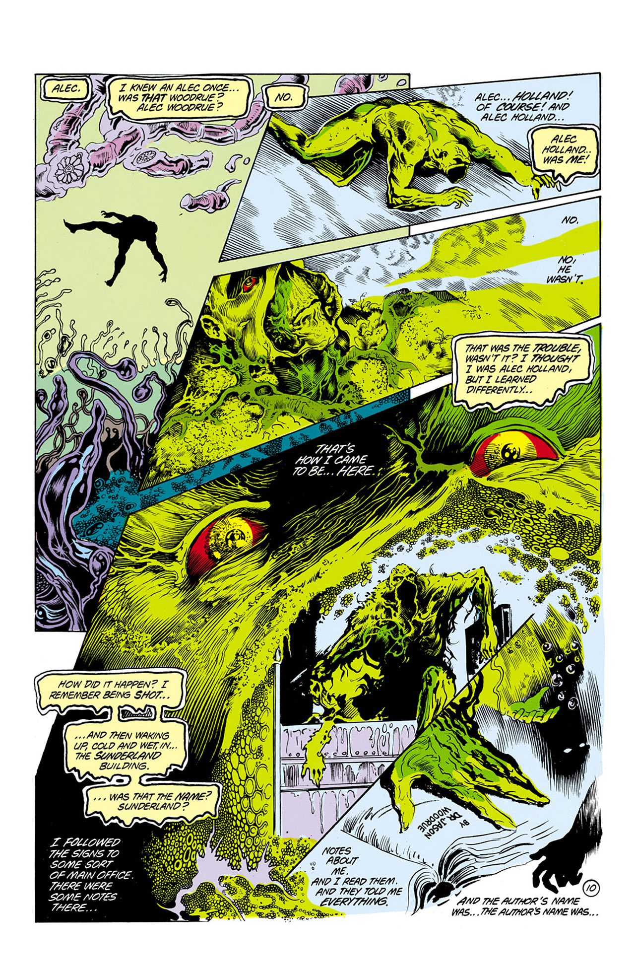 Read online Swamp Thing (1982) comic -  Issue #23 - 10