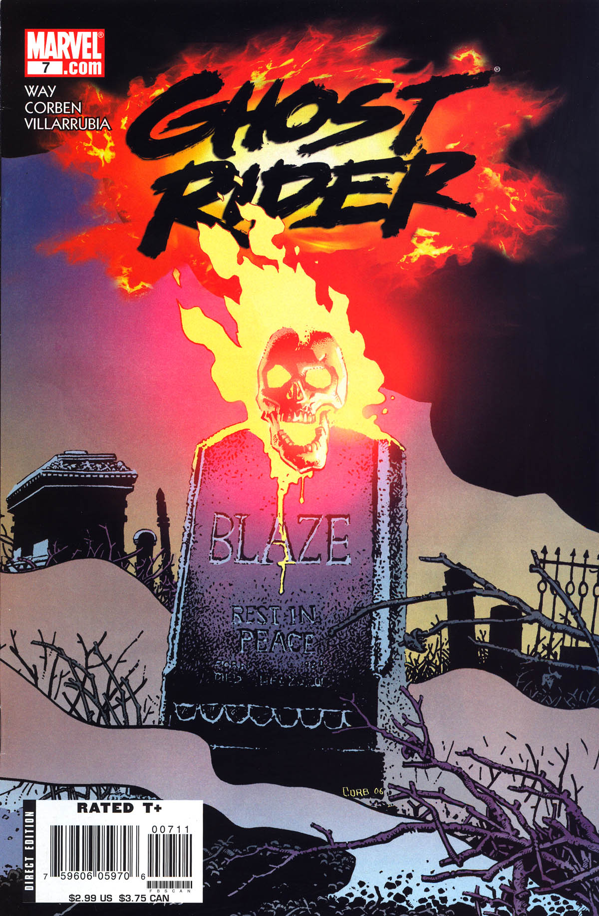 Read online Ghost Rider (2006) comic -  Issue #7 - 1