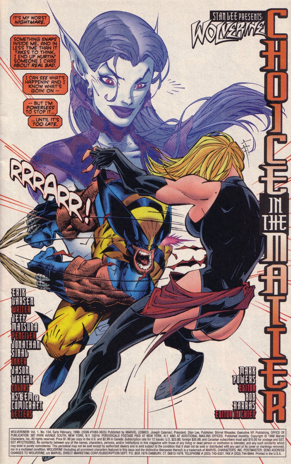 Read online Wolverine (1988) comic -  Issue #134 - 4