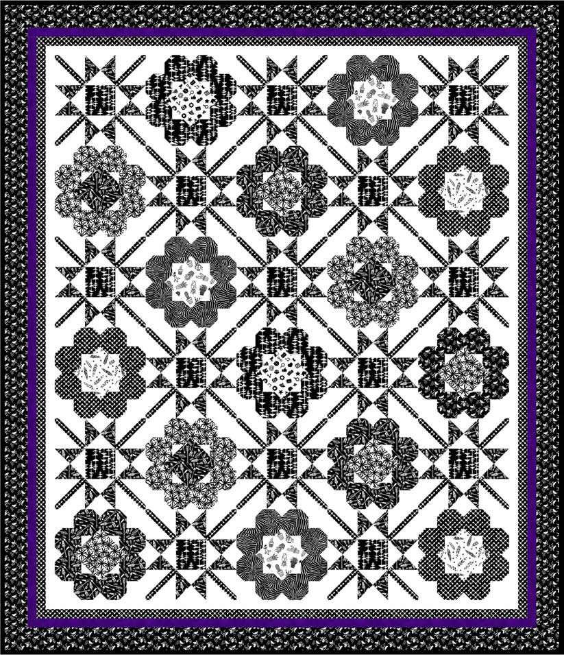Quilt Inspiration Free pattern day! Black and White quilts