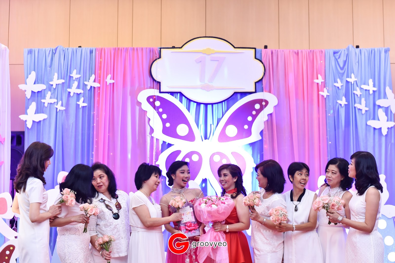 Groovy Event Organizer Monica Martha Sweet 17th Birthday