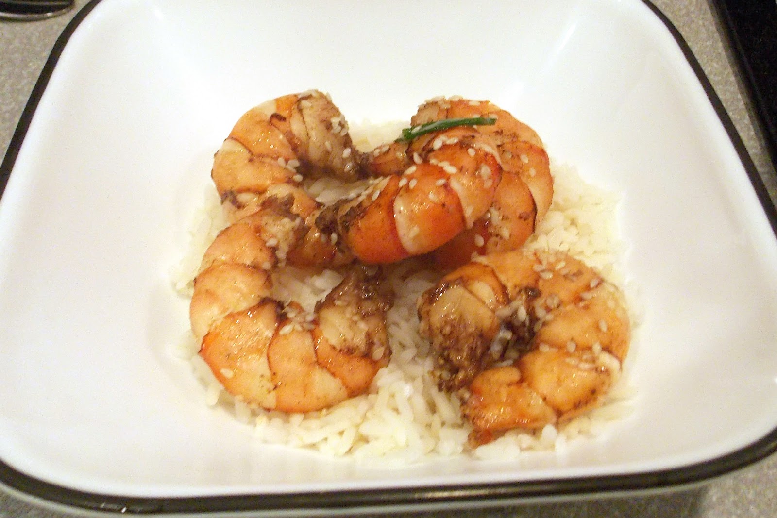The Cupcake of Life Sesame Shrimp