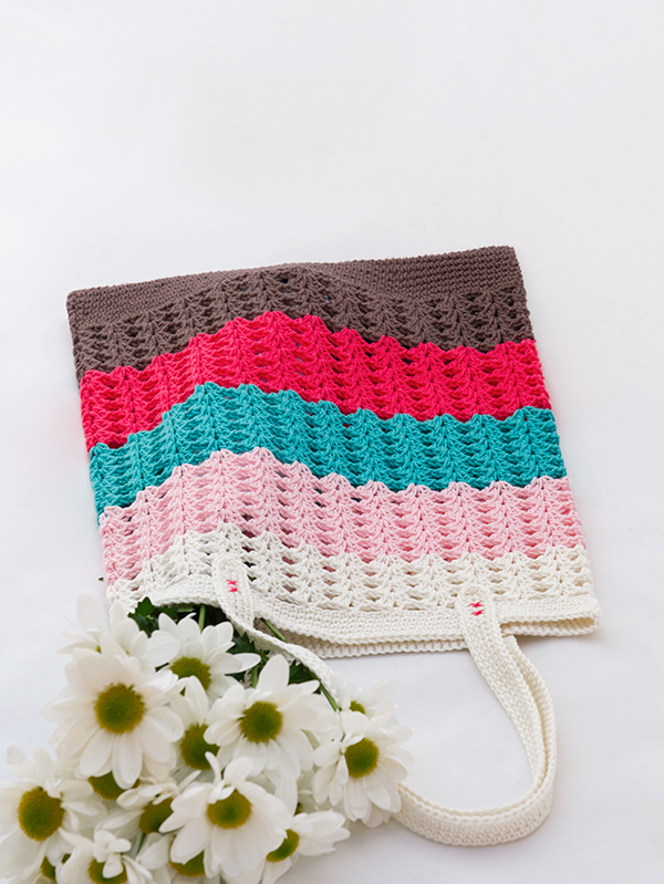Spring Crochet Tote Bag, free pattern, Anabelia Craft Design Spring Crochet Tote Bag, free pattern, Anabelia Craft Design