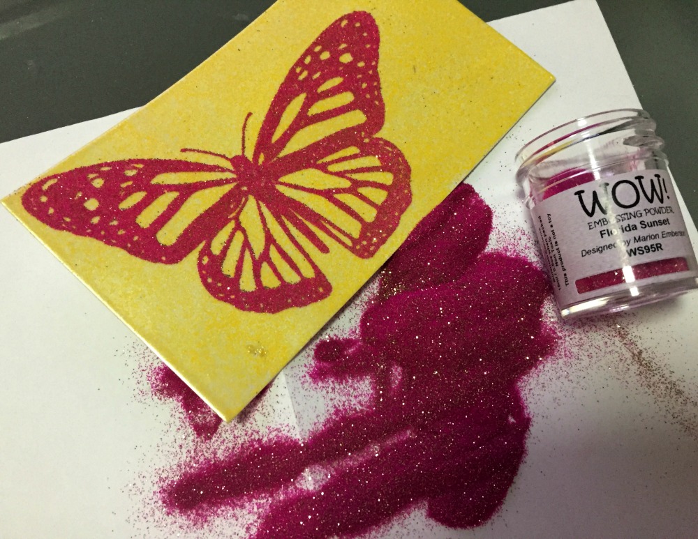 Double Embossing Tutorial a favorite technique