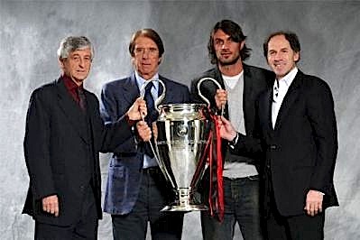 Soccer Football Or Whatever Ac Milan All Time Greatest Team For Italian Players