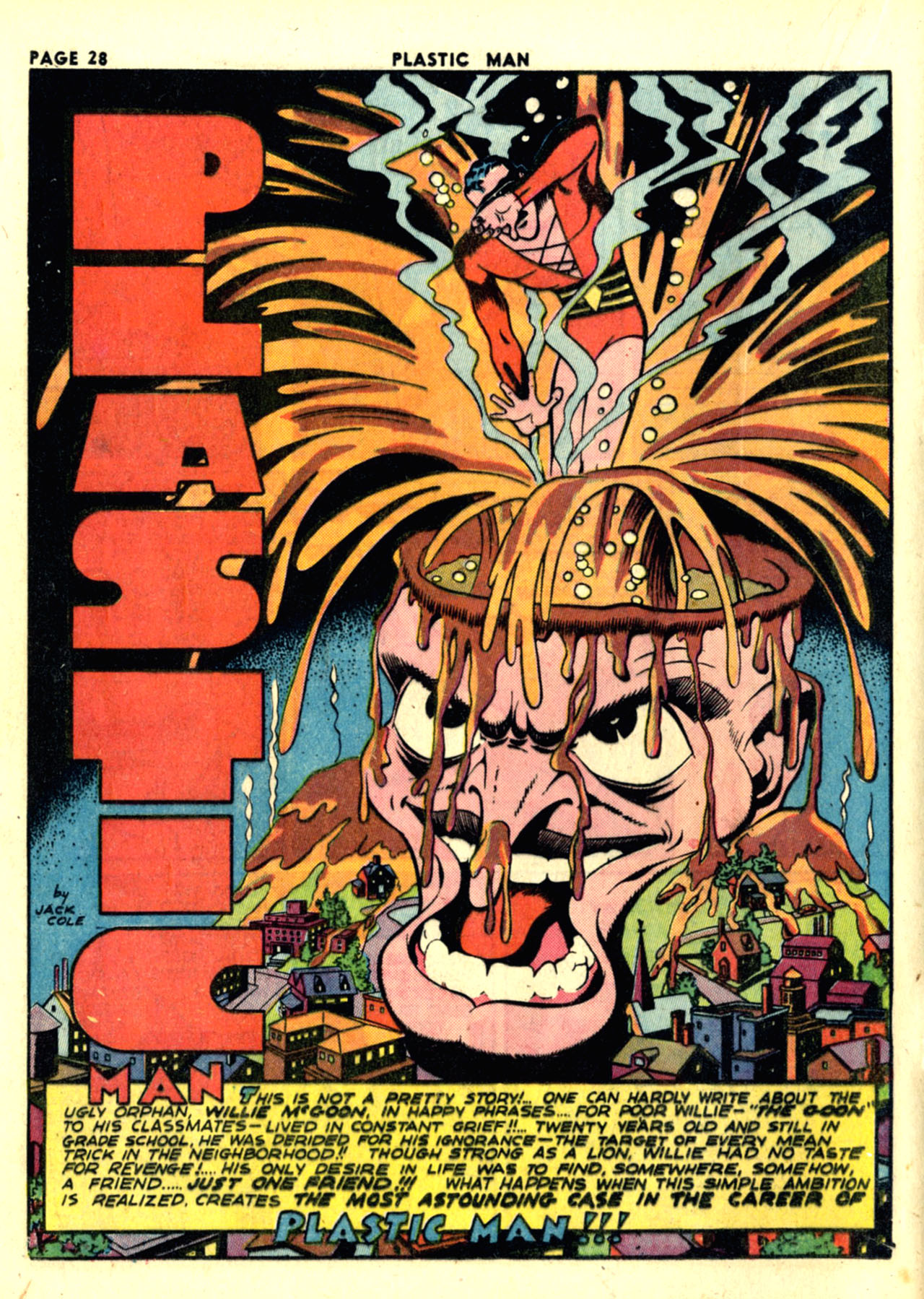 Read online Plastic Man (1943) comic -  Issue #1 - 30