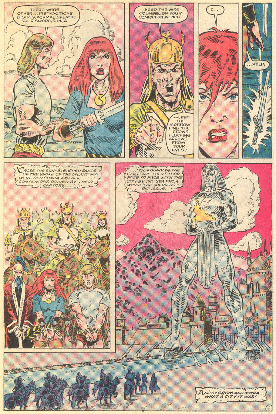 Read online Red Sonja (3rd Series) comic -  Issue #5 - 10