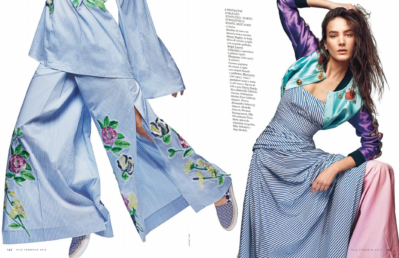 Arts Cross Stitch: Fashion Model, @ Ella Wennström by Alexei Hay for ...