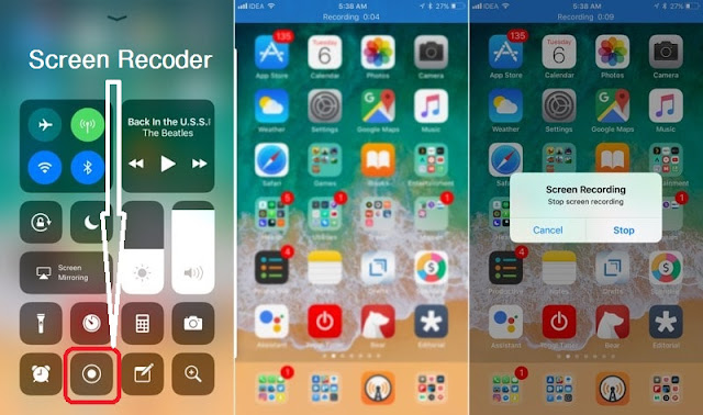 Screen Recoder on iOS 11 without Jailbreak
