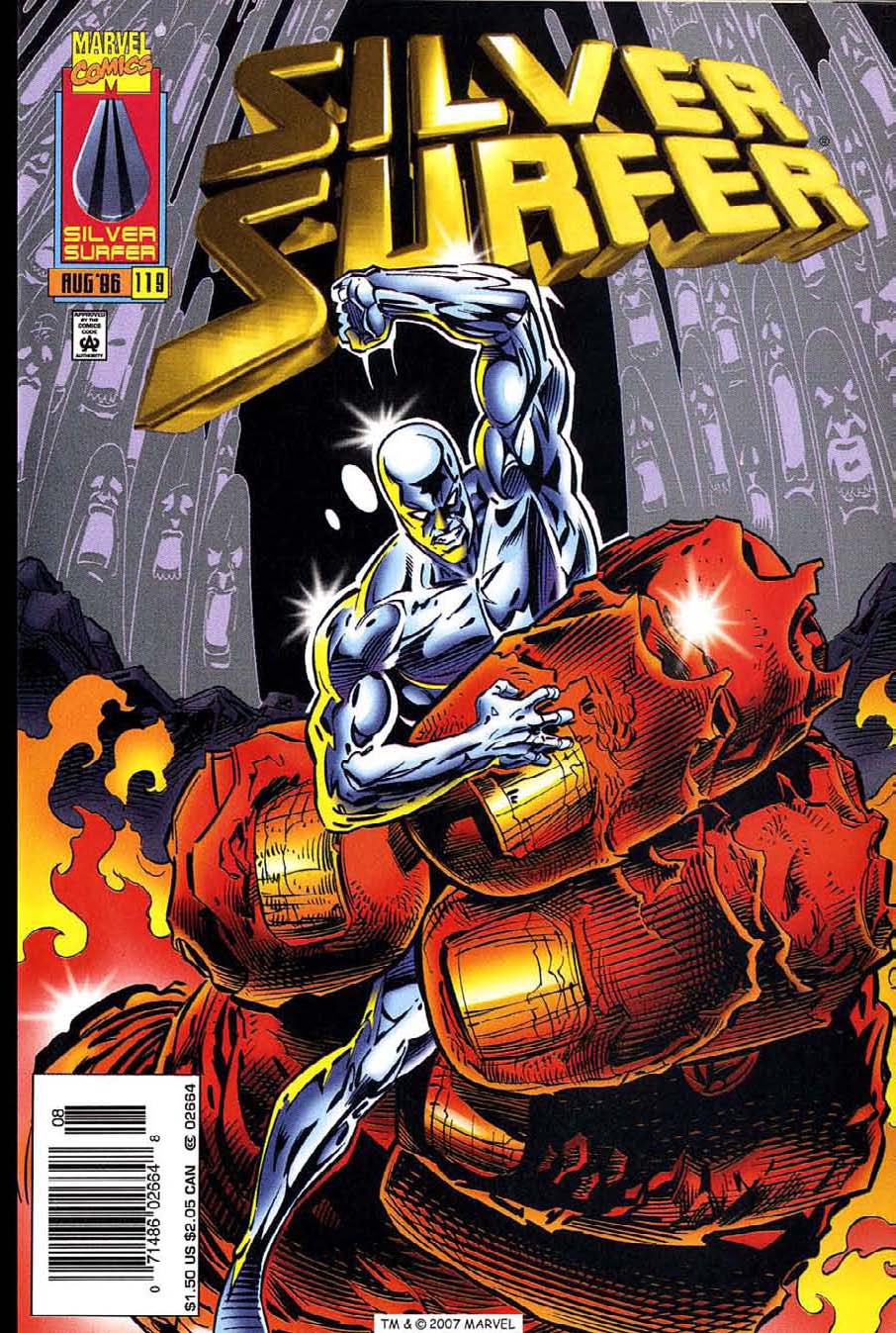 Read online Silver Surfer (1987) comic -  Issue #119 - 1