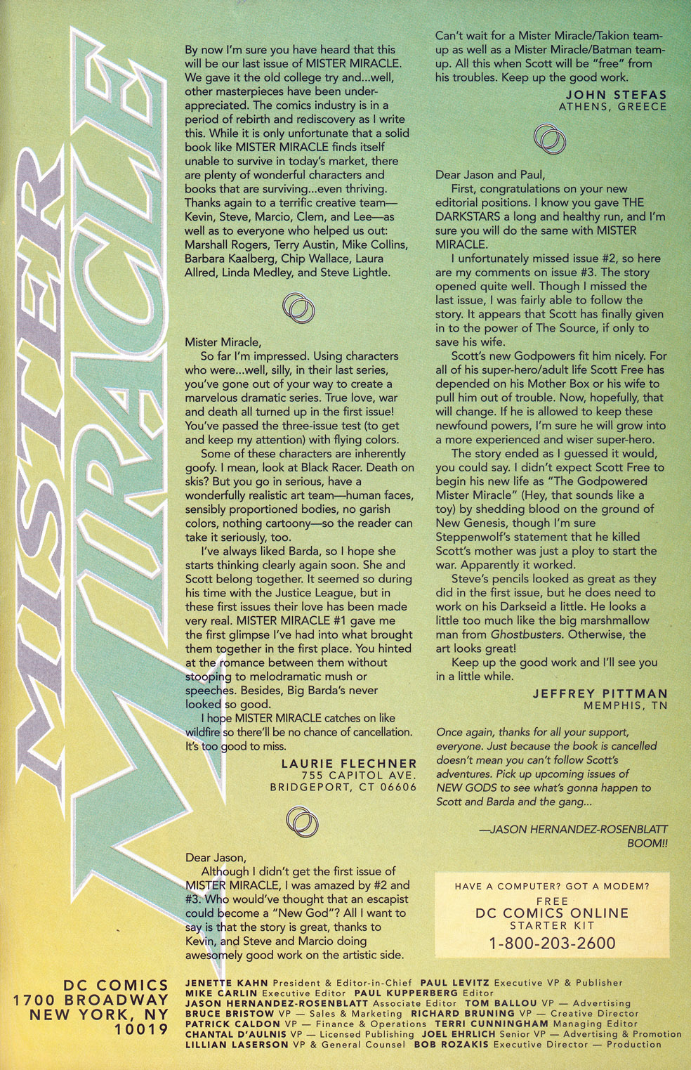 Read online Mister Miracle (1996) comic -  Issue #7 - 25