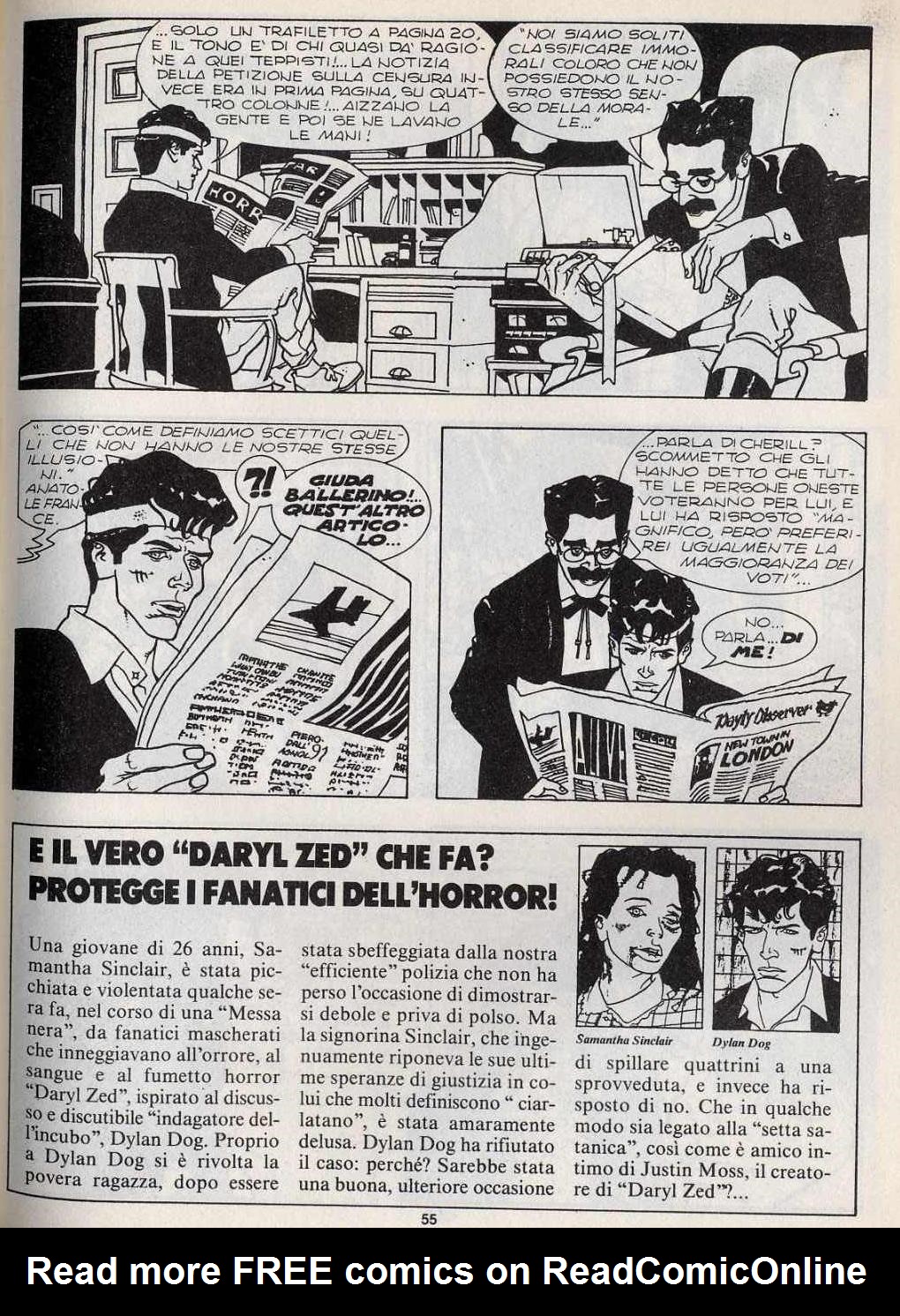 Read online Dylan Dog (1986) comic -  Issue #69 - 52