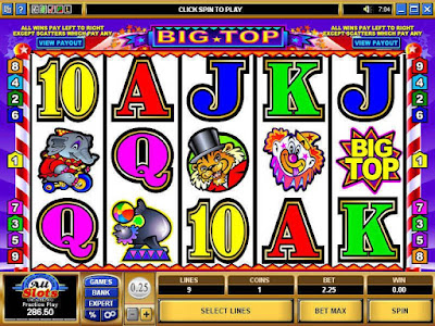 Big Top Slot Machine Is More Than Fun