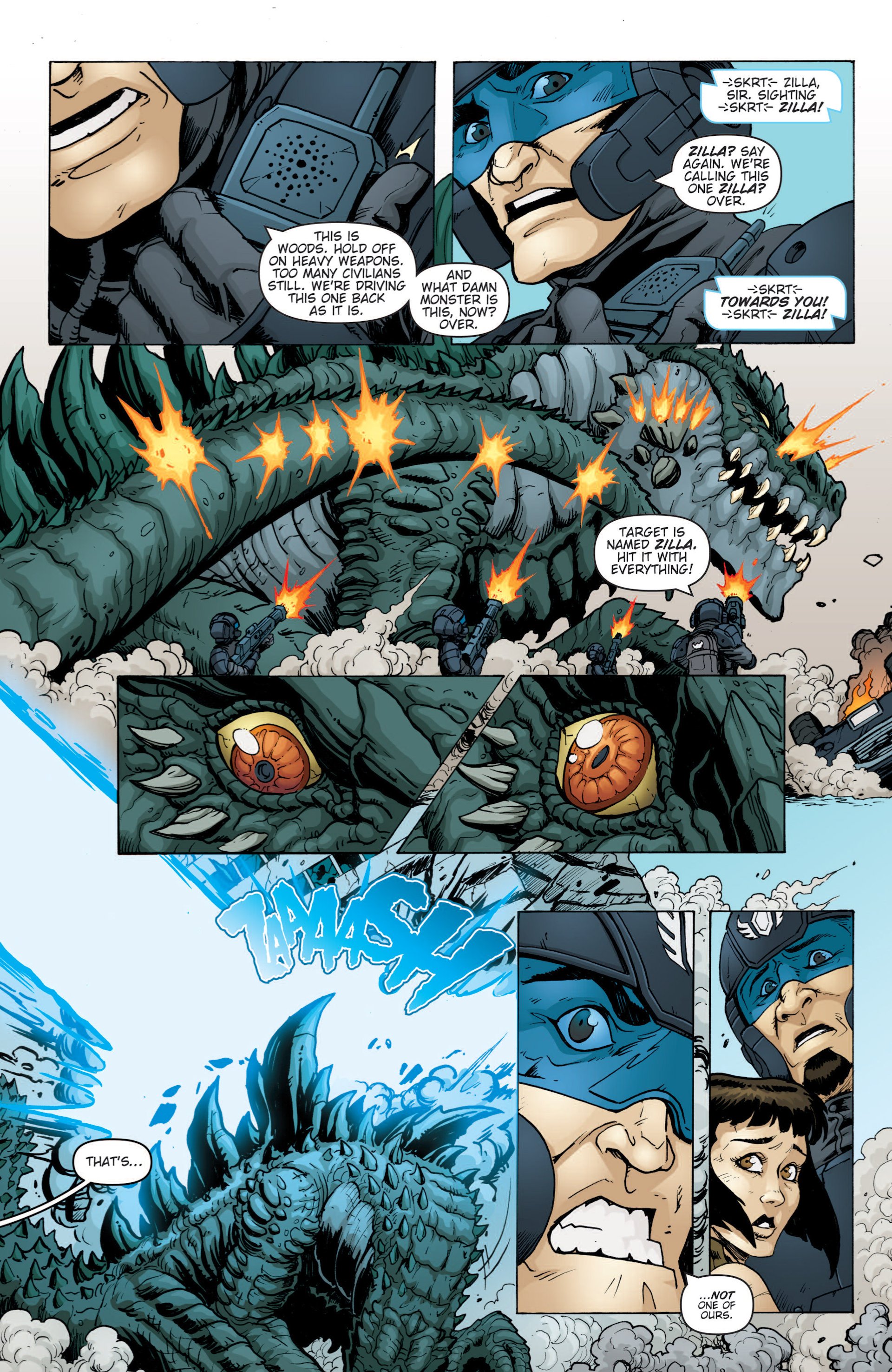Read online Godzilla: Rulers of Earth comic -  Issue #1 - 22