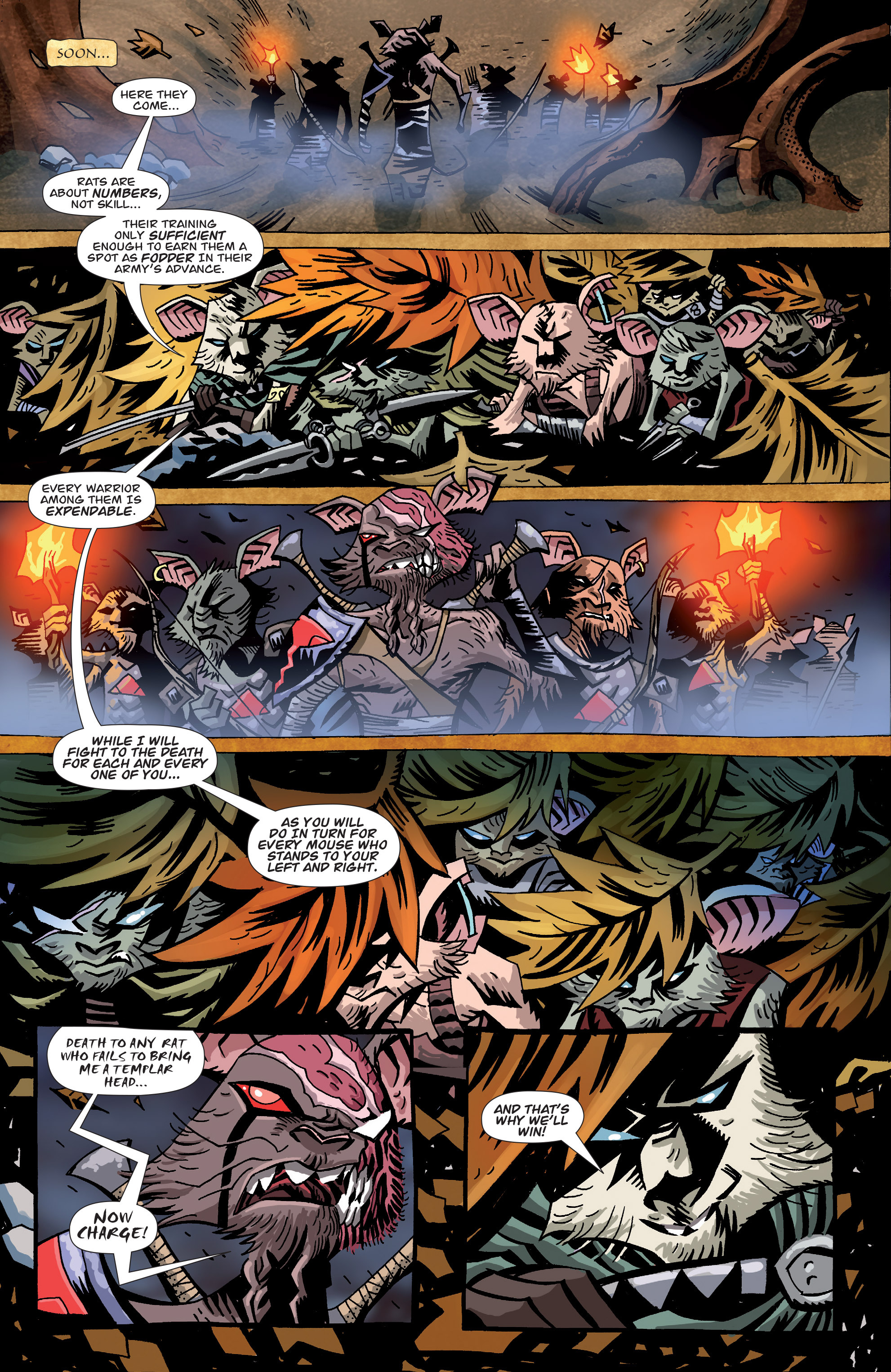 The Mice Templar Volume 3: A Midwinter Night's Dream issue TPB - Page 60