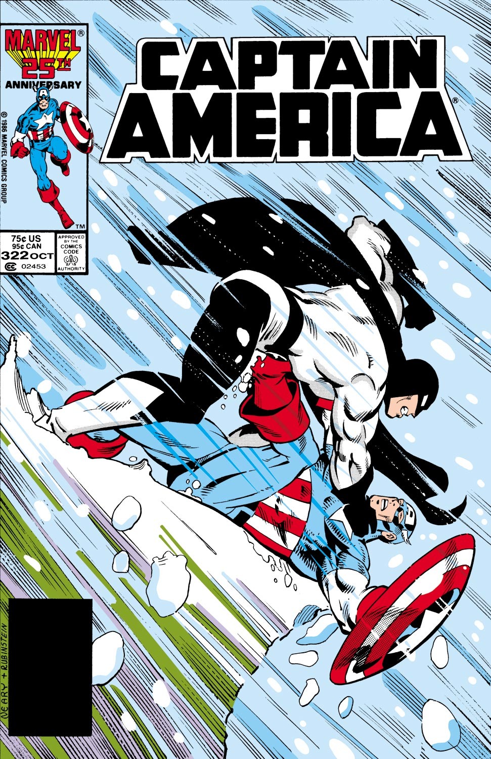 Read online Captain America (1968) comic -  Issue #322 - 1