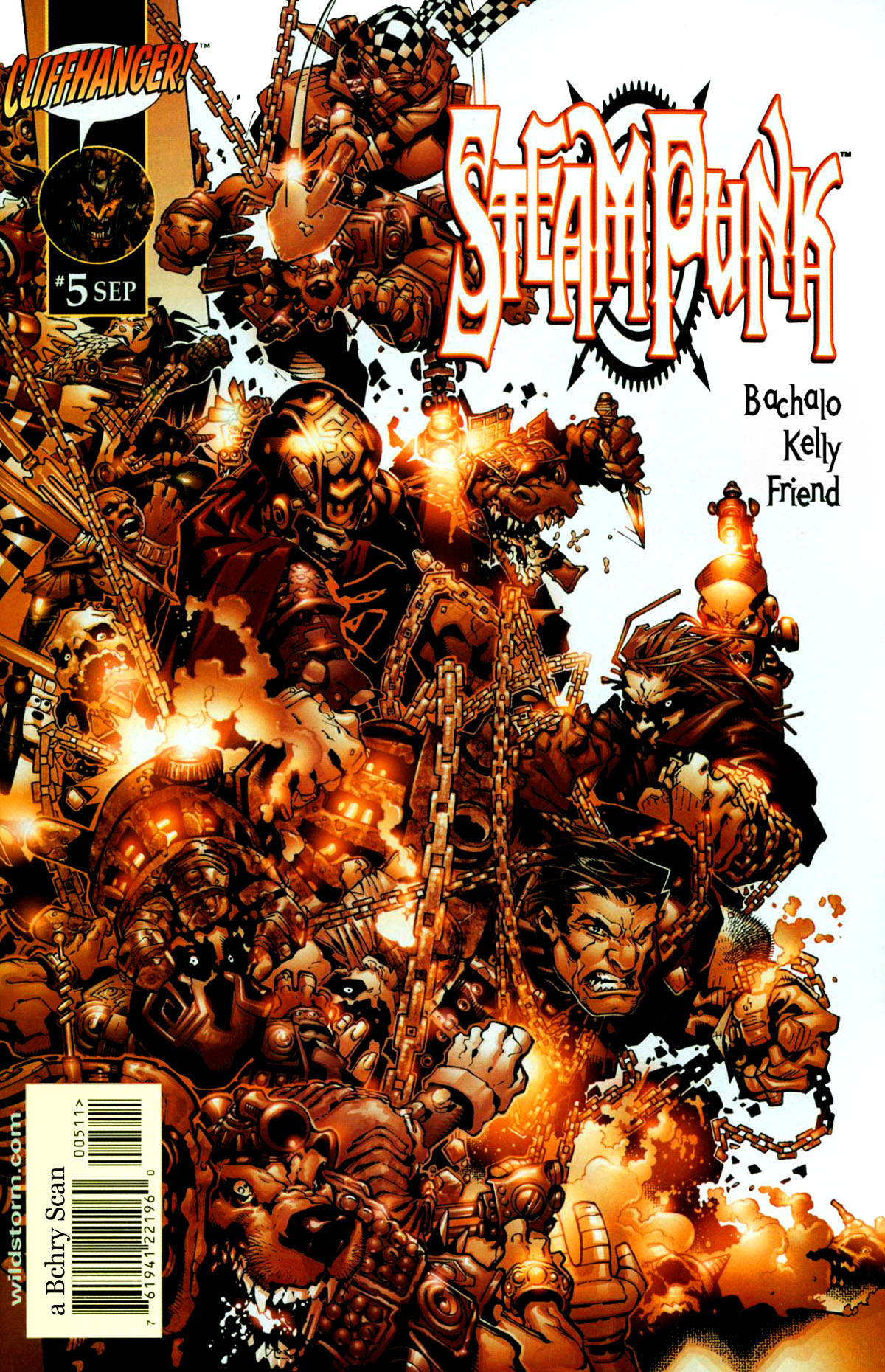 Read online Steampunk comic -  Issue #5 - 1