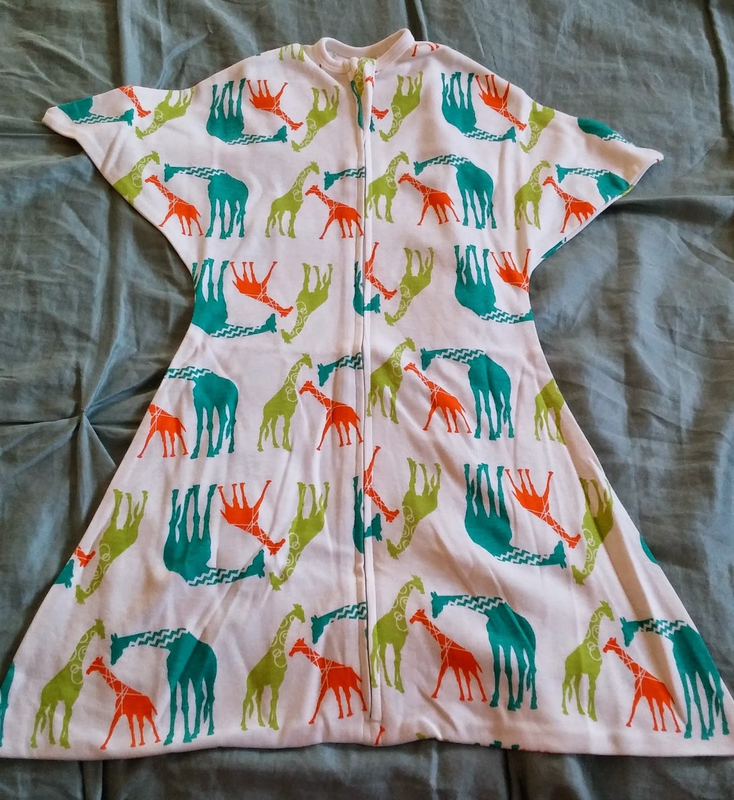 Confessions of a Frugal Mind ZipadeeZip Wearable Baby Blanket Review and Giveaway