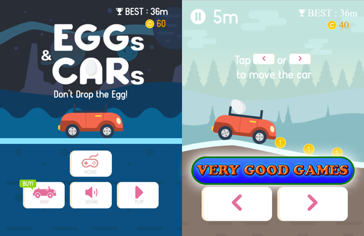 Eggs and Cars free online game