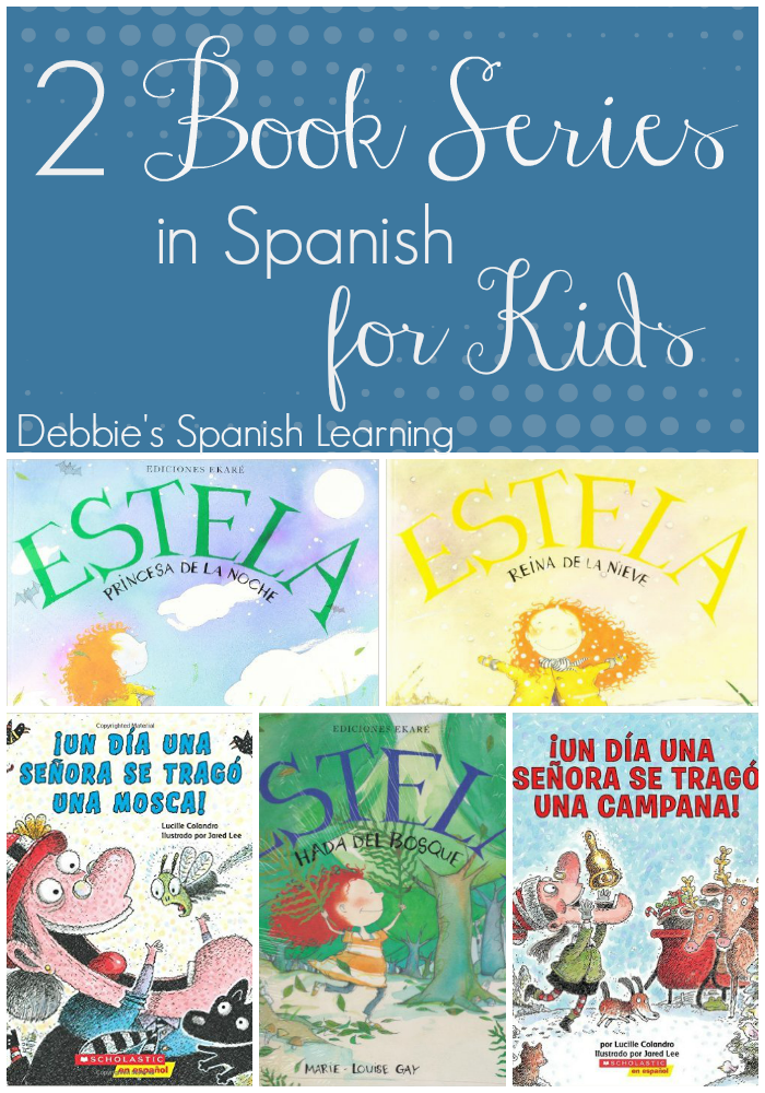Debbie's Spanish Learning Book Series for Kids in Spanish