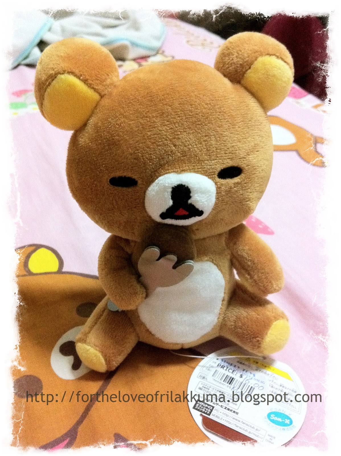 For The Love of Rilakkuma! Rilakkuma eating with fork