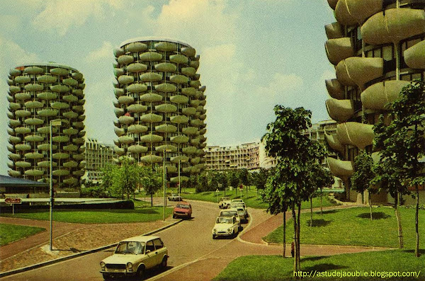  Créteil - Les Choux - Dalhia - Epis de maïs - Maisons-fleurs Architecte: Gérard Grandval Construction: 1969 à 1974.