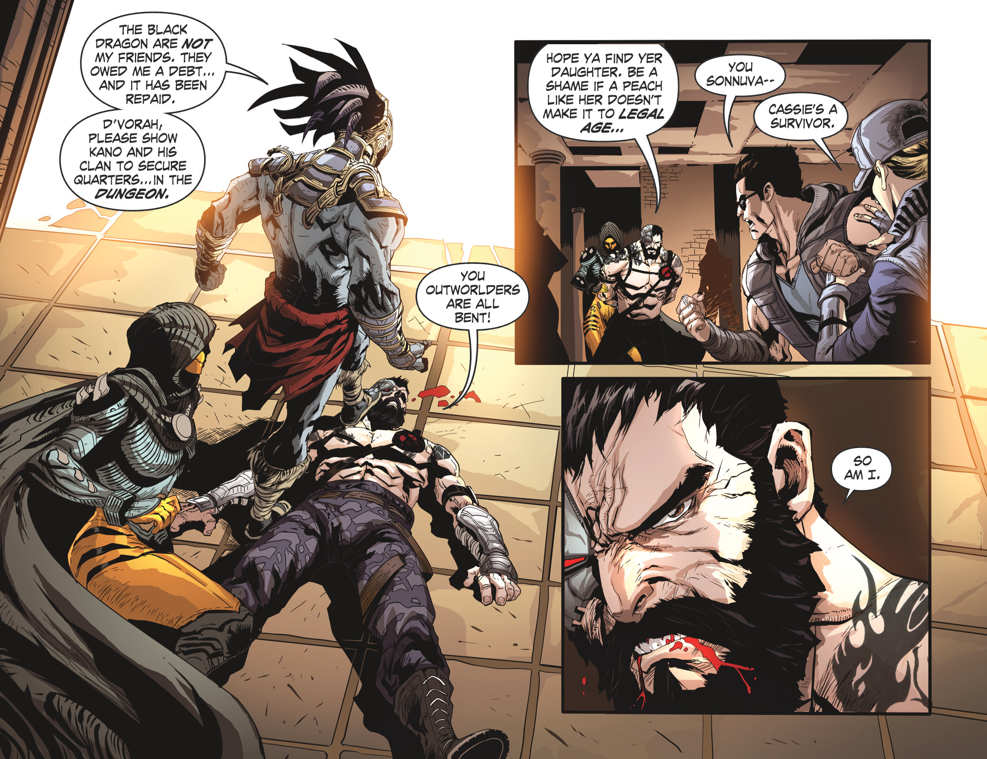 Read online Mortal Kombat X [I] comic -  Issue #21 - 18