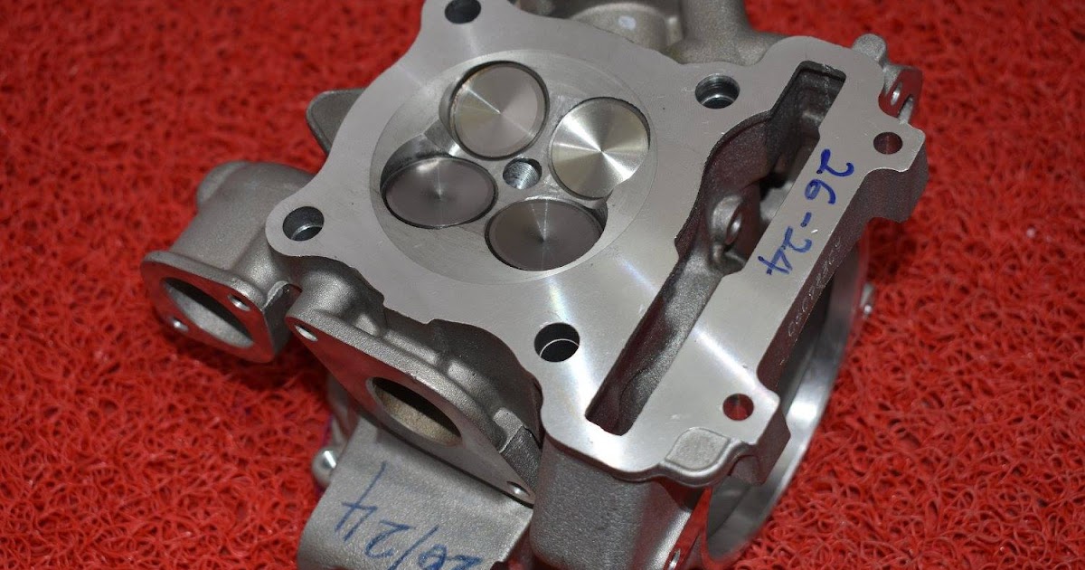 GENUINE YAMAHA CYLINDER HEAD LC135 / R15 / XMAX 26/24 PALEX MOTOR PARTS ONLINE STORE