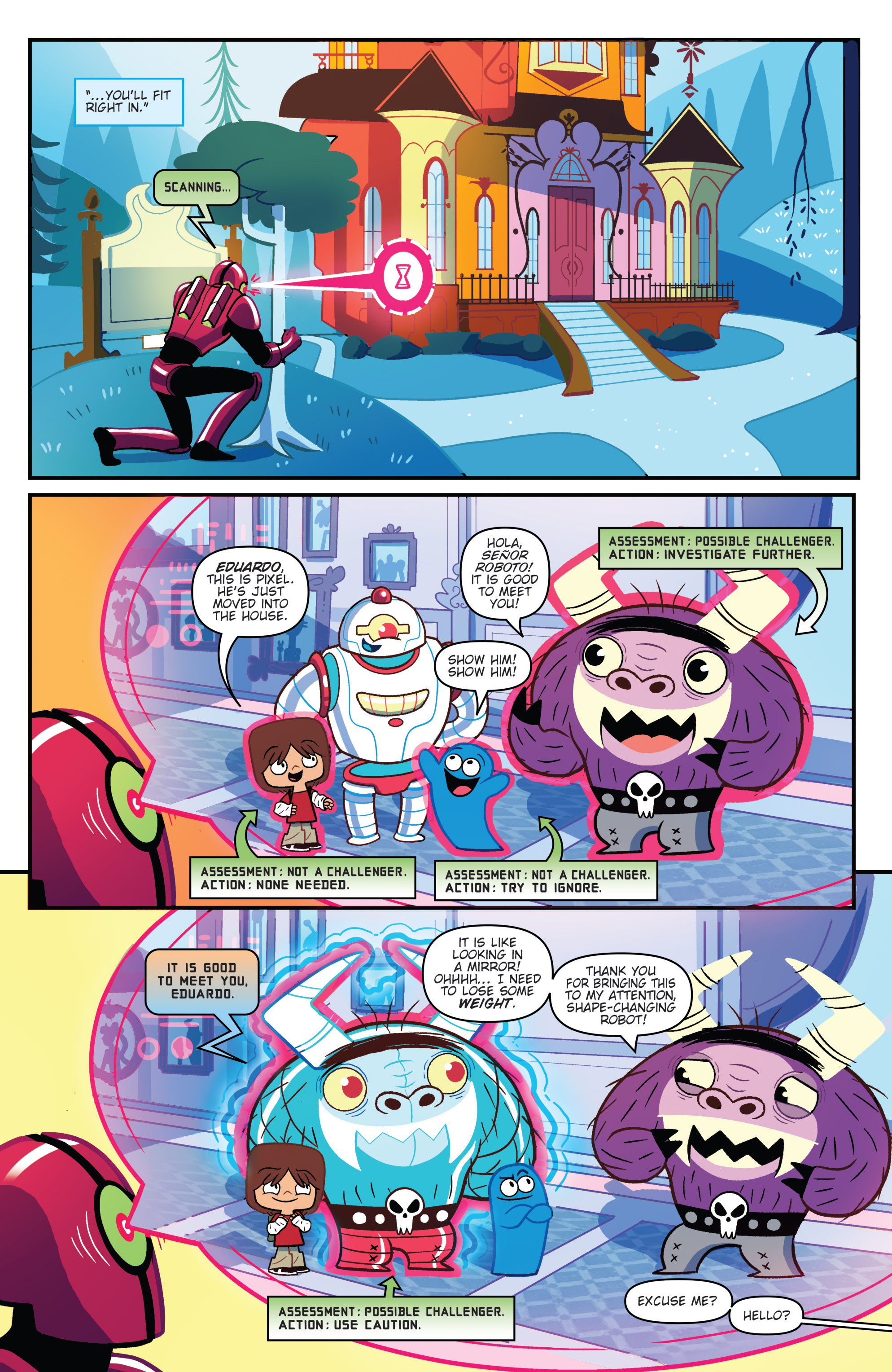 Read online Super Secret Crisis War! comic -  Issue # _Special - Foster's Home for Imaginary Friends - 8