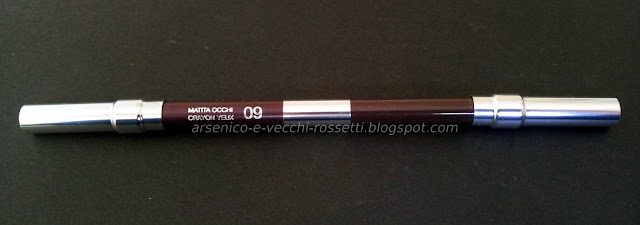 Kiko Double Glam Eyeliner #09 Plum & Wood