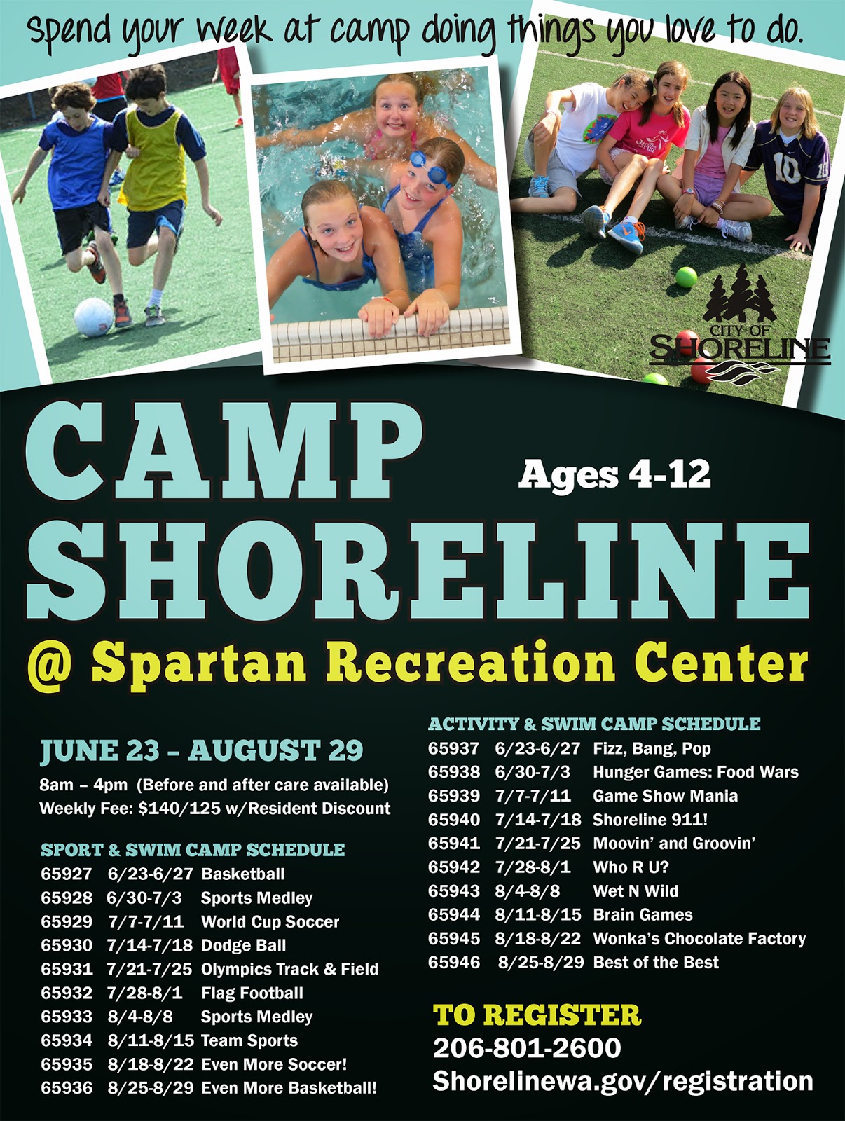 Medina rec center summer camp - modernqery
