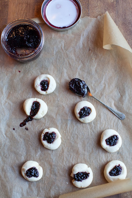 Crackers on the Couch 12 Days of Christmas Treats Day 6: Thumbprint Cookies