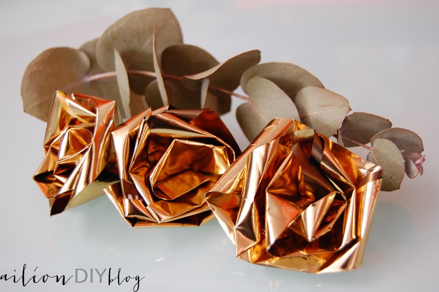 upcycled rose rosa reciclada diy