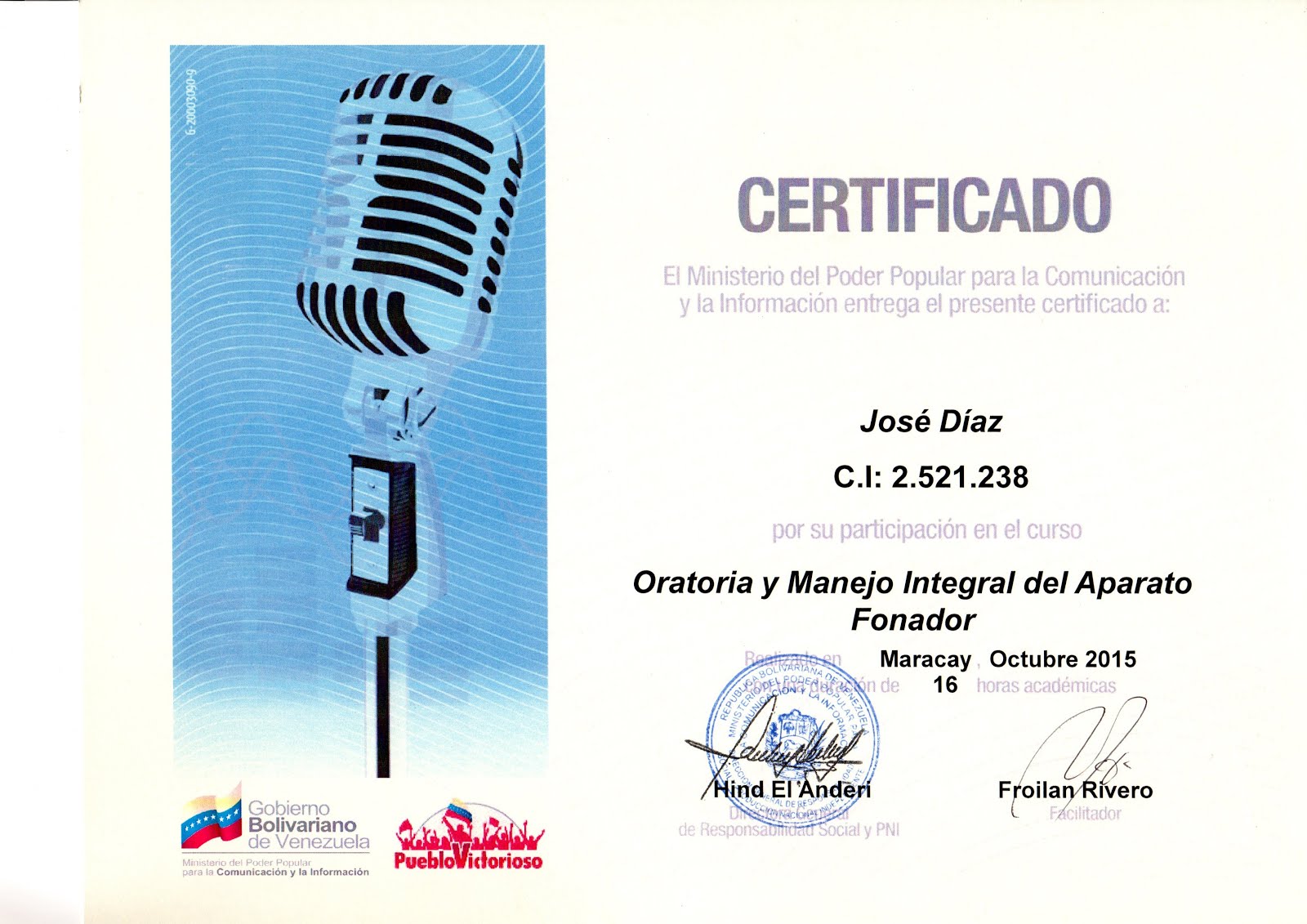 Certificado