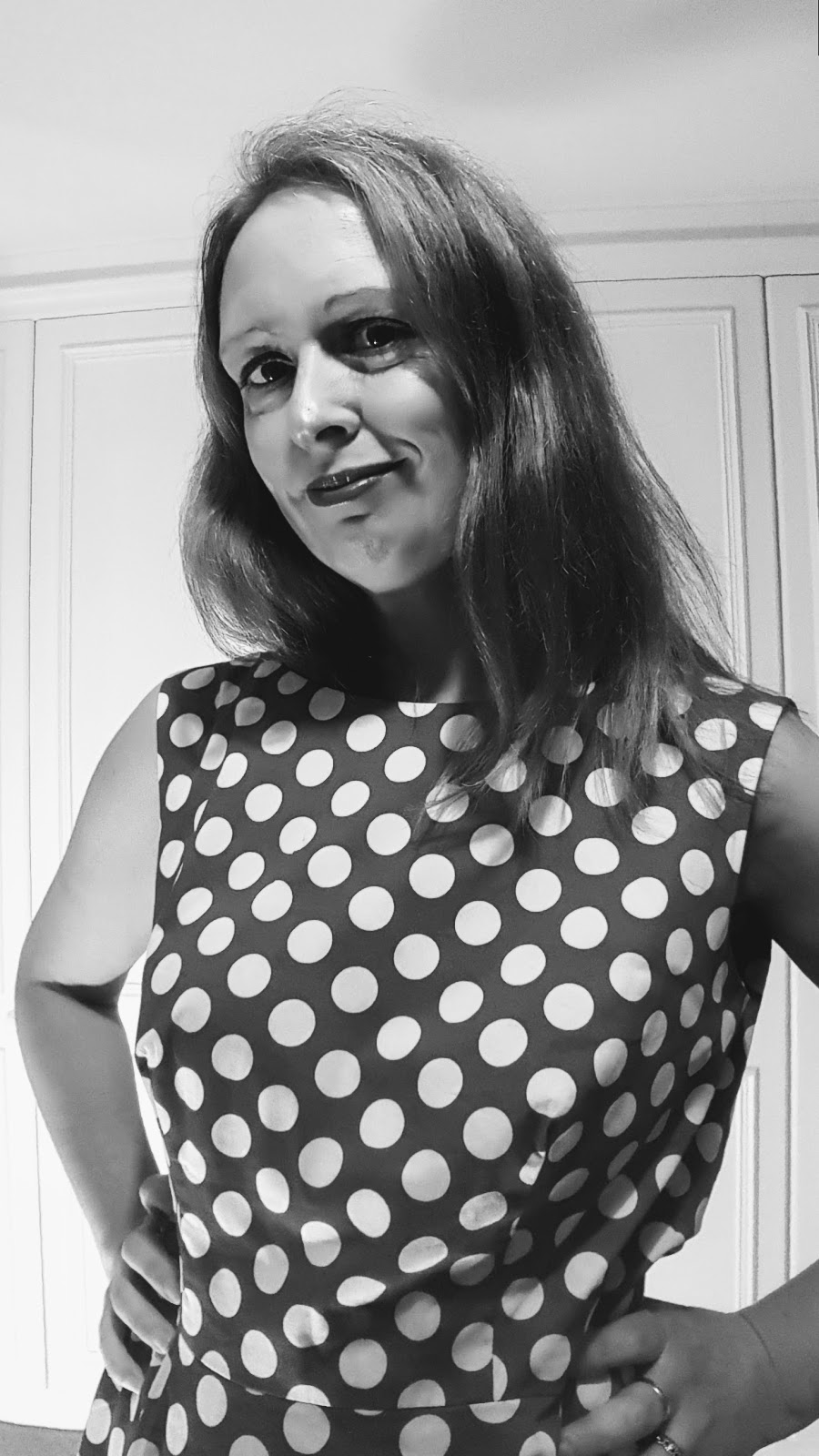 Summer Dress Layered For Autumn