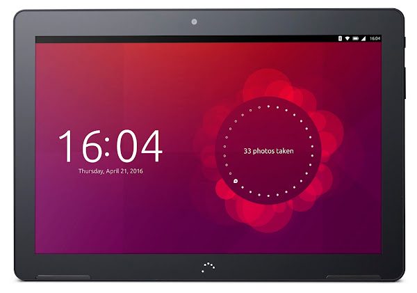 ubuntu tablet front