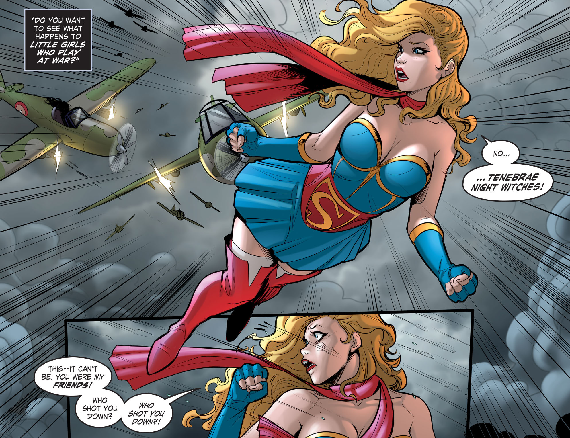 Read online DC Comics: Bombshells comic -  Issue #33 - 17