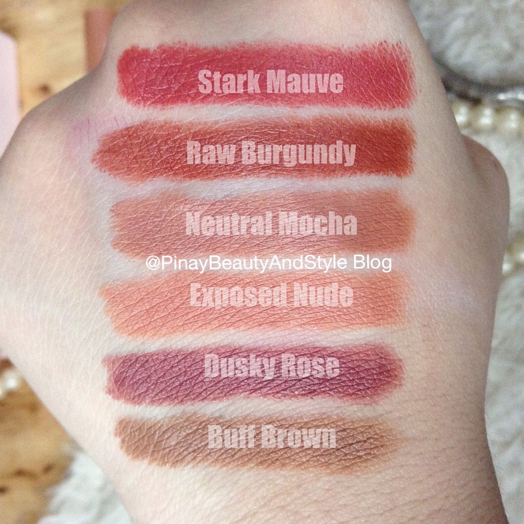 EB Advance Lip Define Matte Matic Lipstick Review Swatches Price Nude