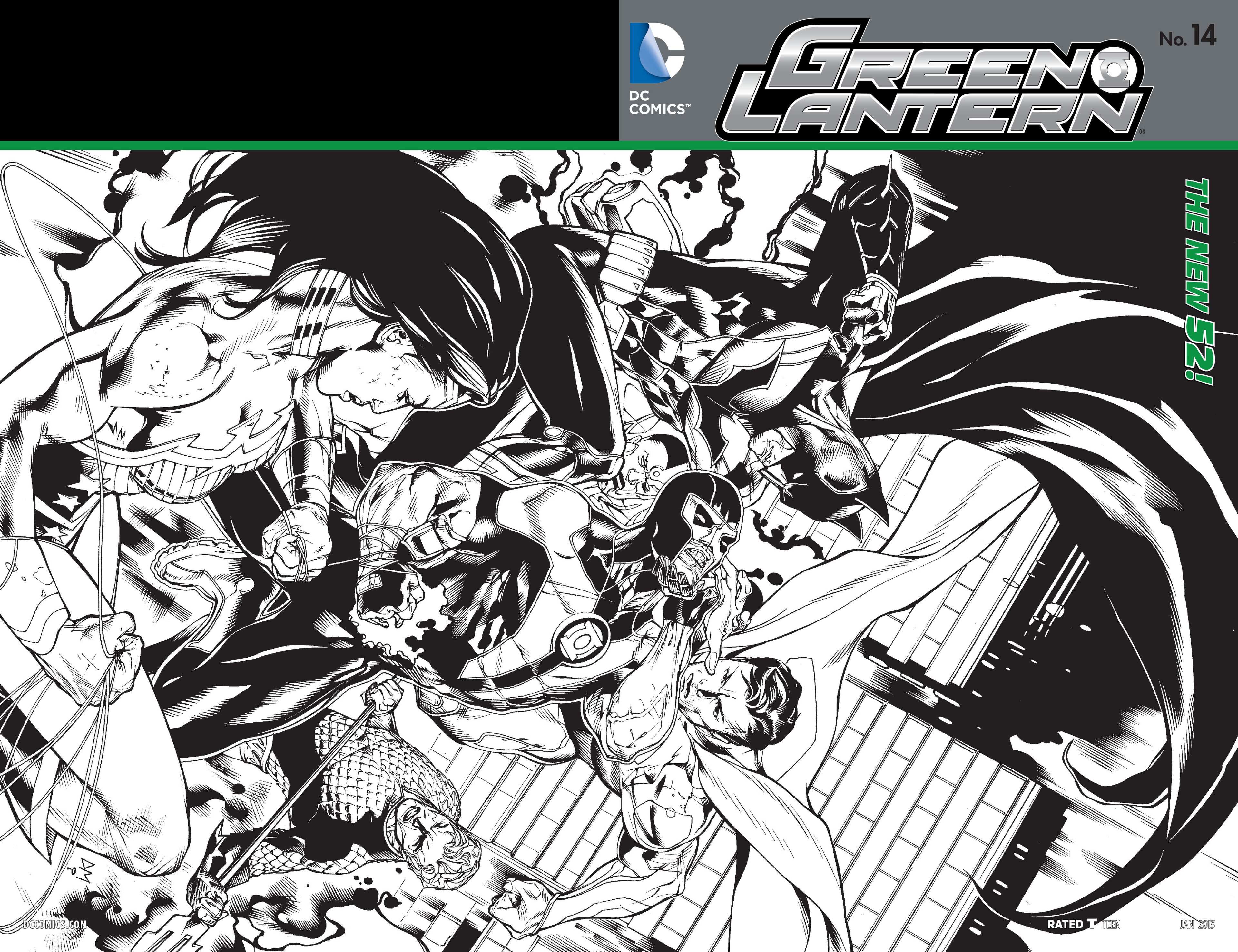 Read online Green Lantern (2011) comic -  Issue #14 - 22